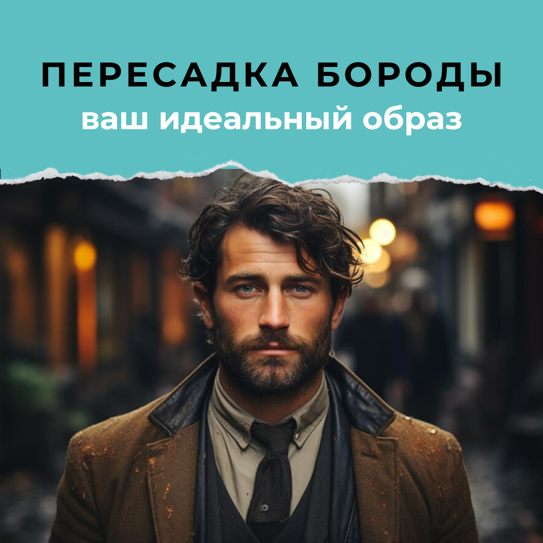 новость Пересадка бороды.